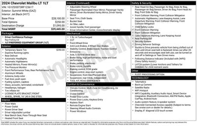 2024 Chevrolet Malibu LT 1LT