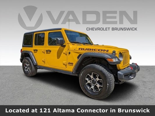 2021 Jeep Wrangler Unlimited Rubicon in Brunswick, GA - Vaden Hyundai of Brunswick