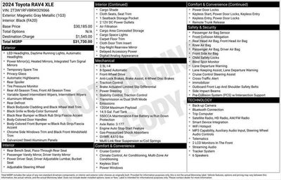 2024 Toyota RAV4 XLE