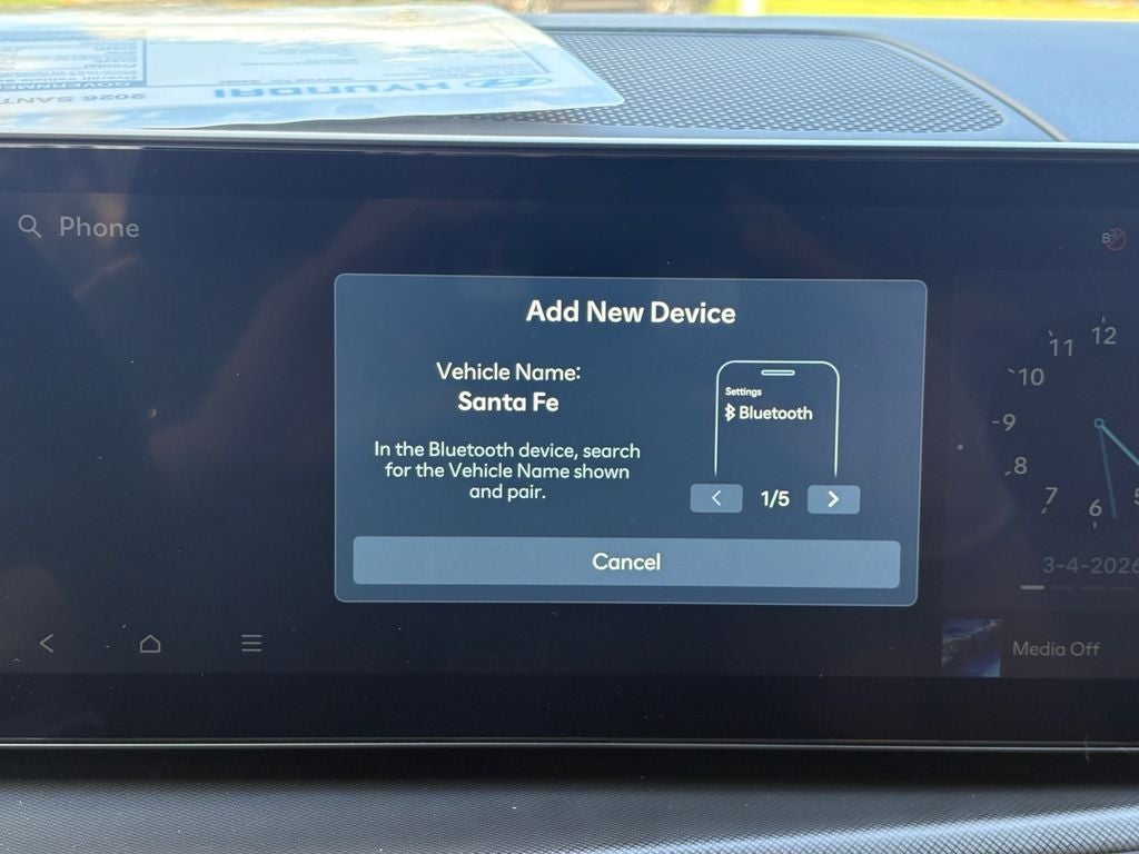 2026 Hyundai SANTA FE SE FWD