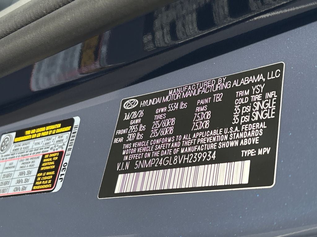 2027 Hyundai SANTA FE SEL FWD