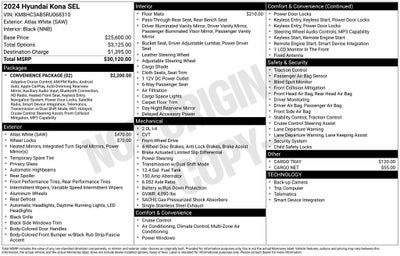2024 Hyundai KONA SEL