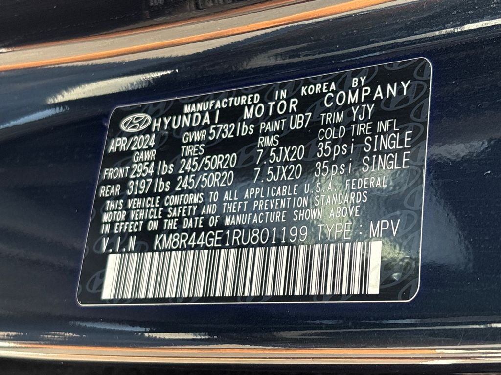 2024 Hyundai PALISADE SEL 7 Passenger