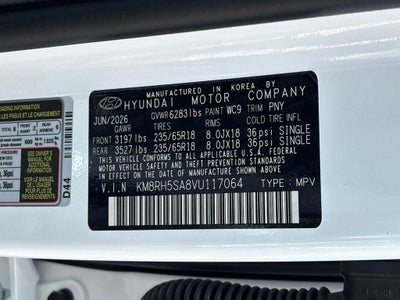 2027 Hyundai PALISADE HYBRID Blue SEL Premium 8P