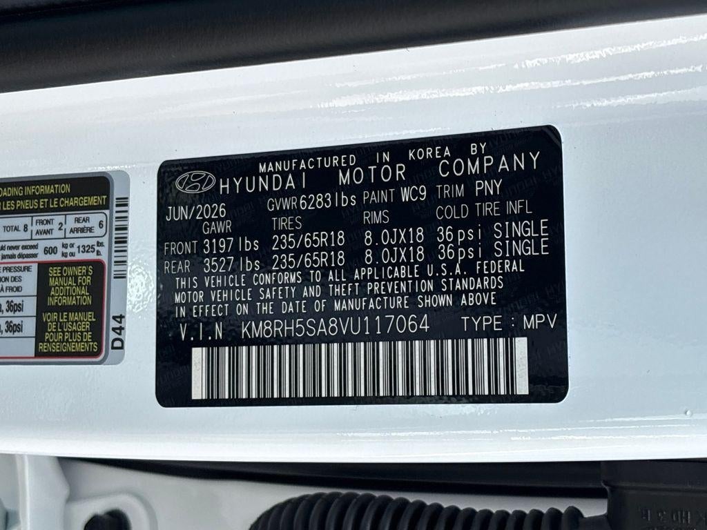 2027 Hyundai PALISADE HYBRID Blue SEL Premium 8P