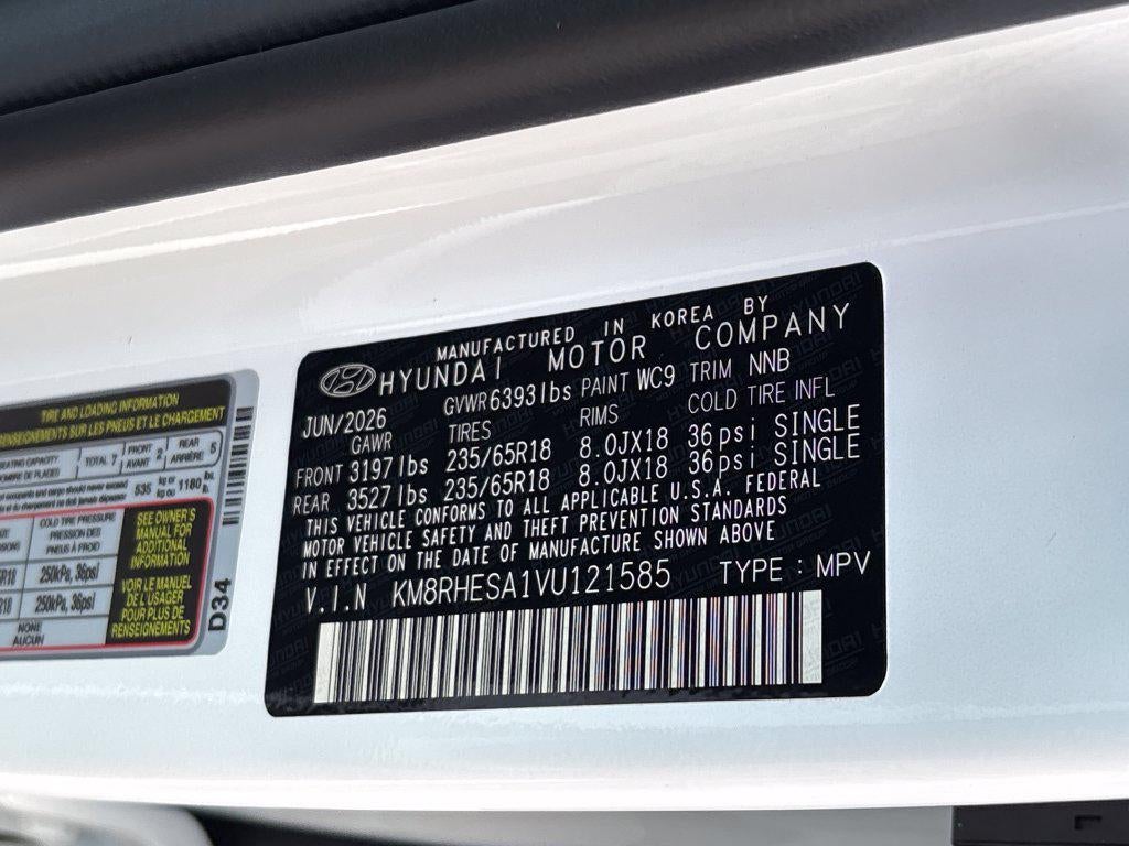 2027 Hyundai PALISADE HYBRID SEL Premium 7P