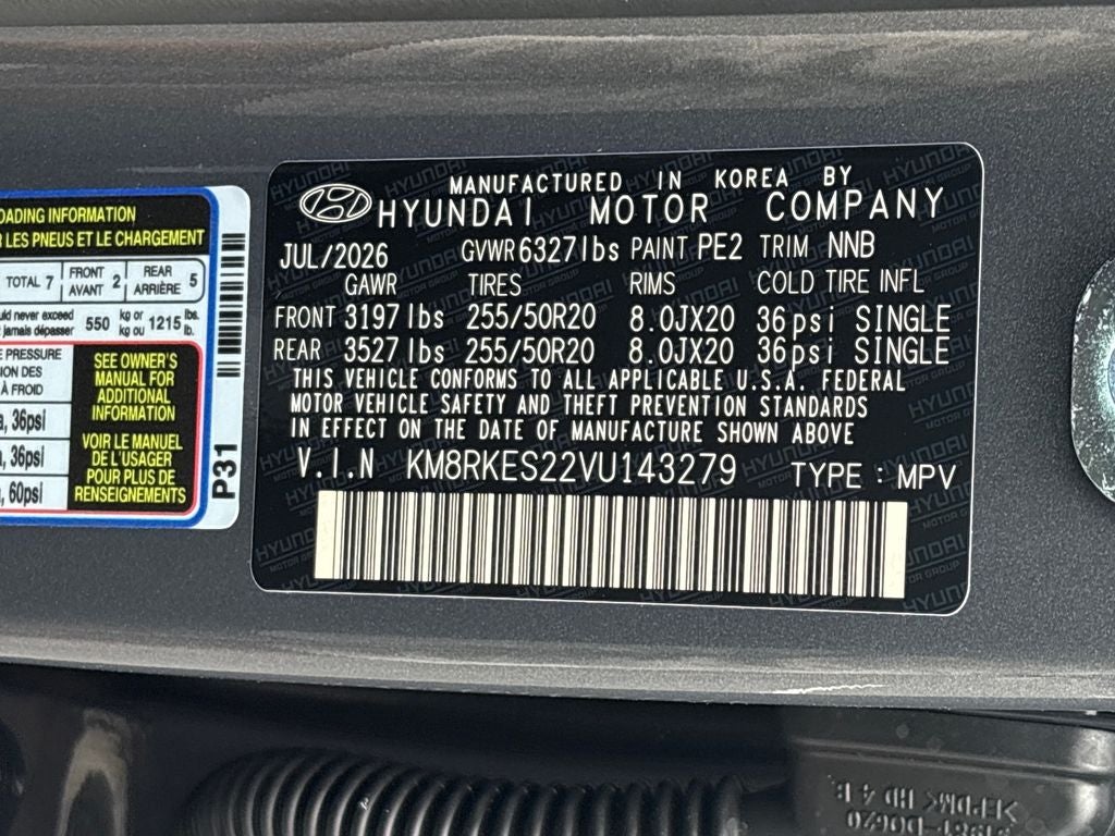 2027 Hyundai PALISADE Limited AWD
