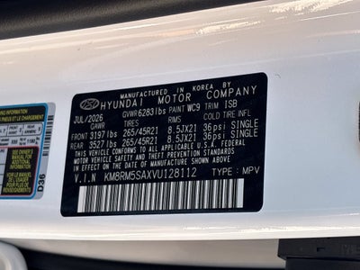 2027 Hyundai PALISADE HYBRID Calligraphy