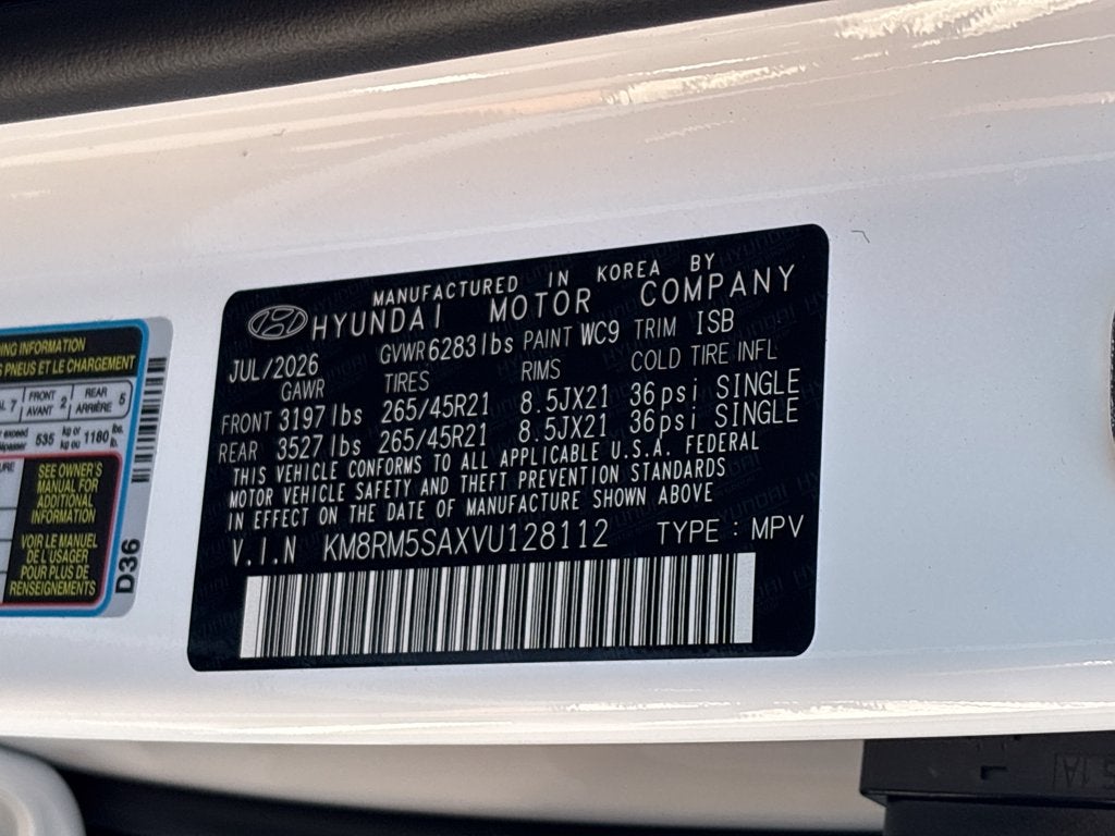 2027 Hyundai PALISADE HYBRID Calligraphy