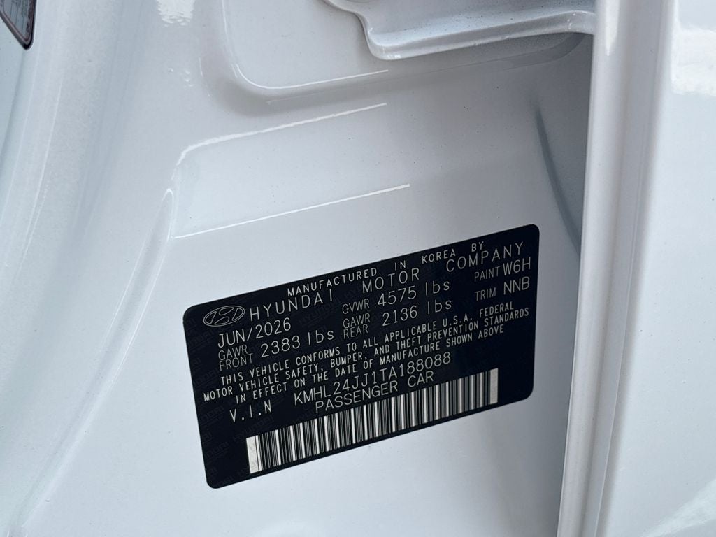 2026 Hyundai SONATA HYBRID Blue