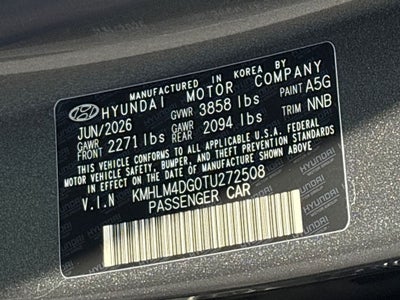 2026 Hyundai ELANTRA SEL Sport