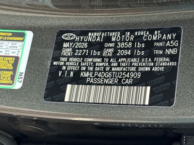 2026 Hyundai ELANTRA Limited