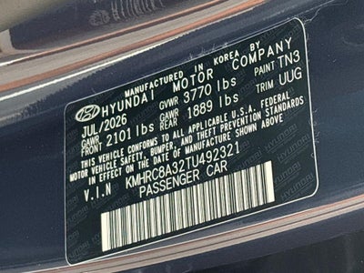 2026 Hyundai VENUE SEL W/Two-Tone Roof