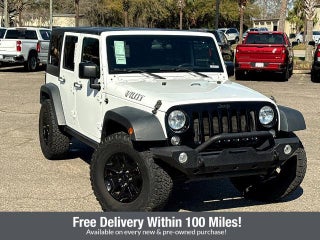 2018 Jeep Wrangler JK Unlimited Willys Wheeler