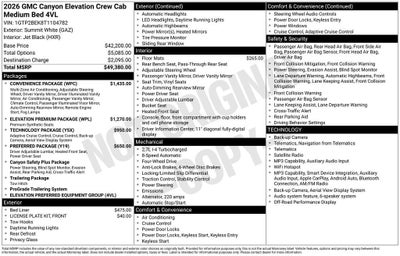 2026 GMC Canyon Base