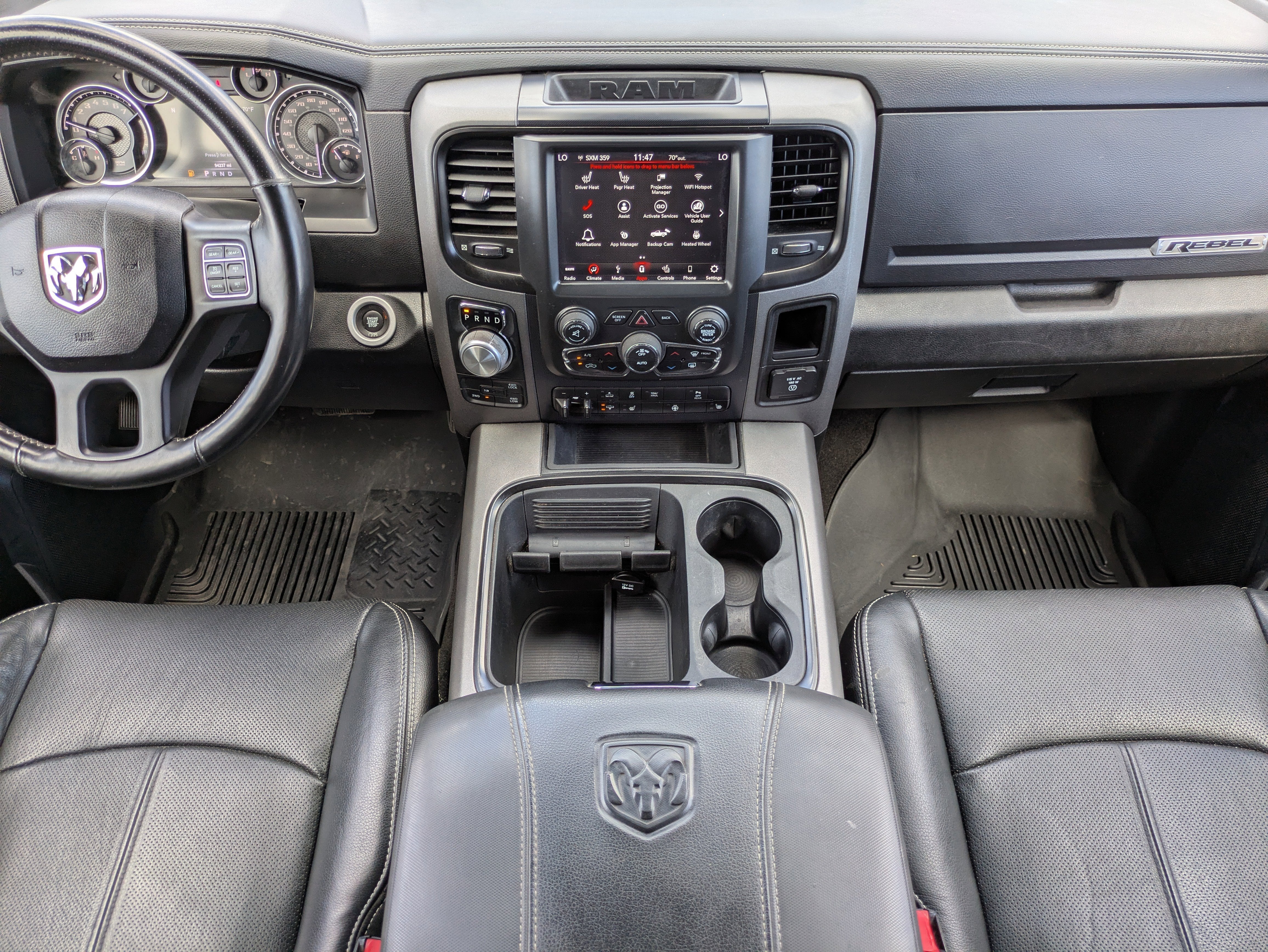 2018 RAM 1500 Rebel Crew Cab 4x4 5'7" Box