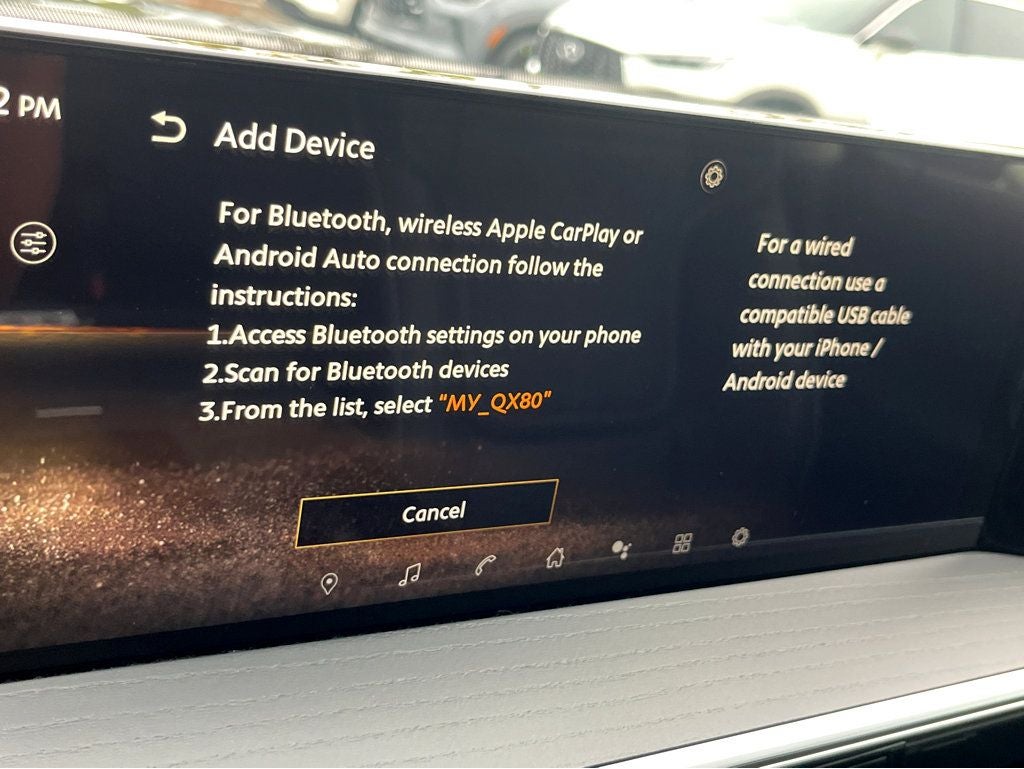 2025 INFINITI QX80 SENSORY