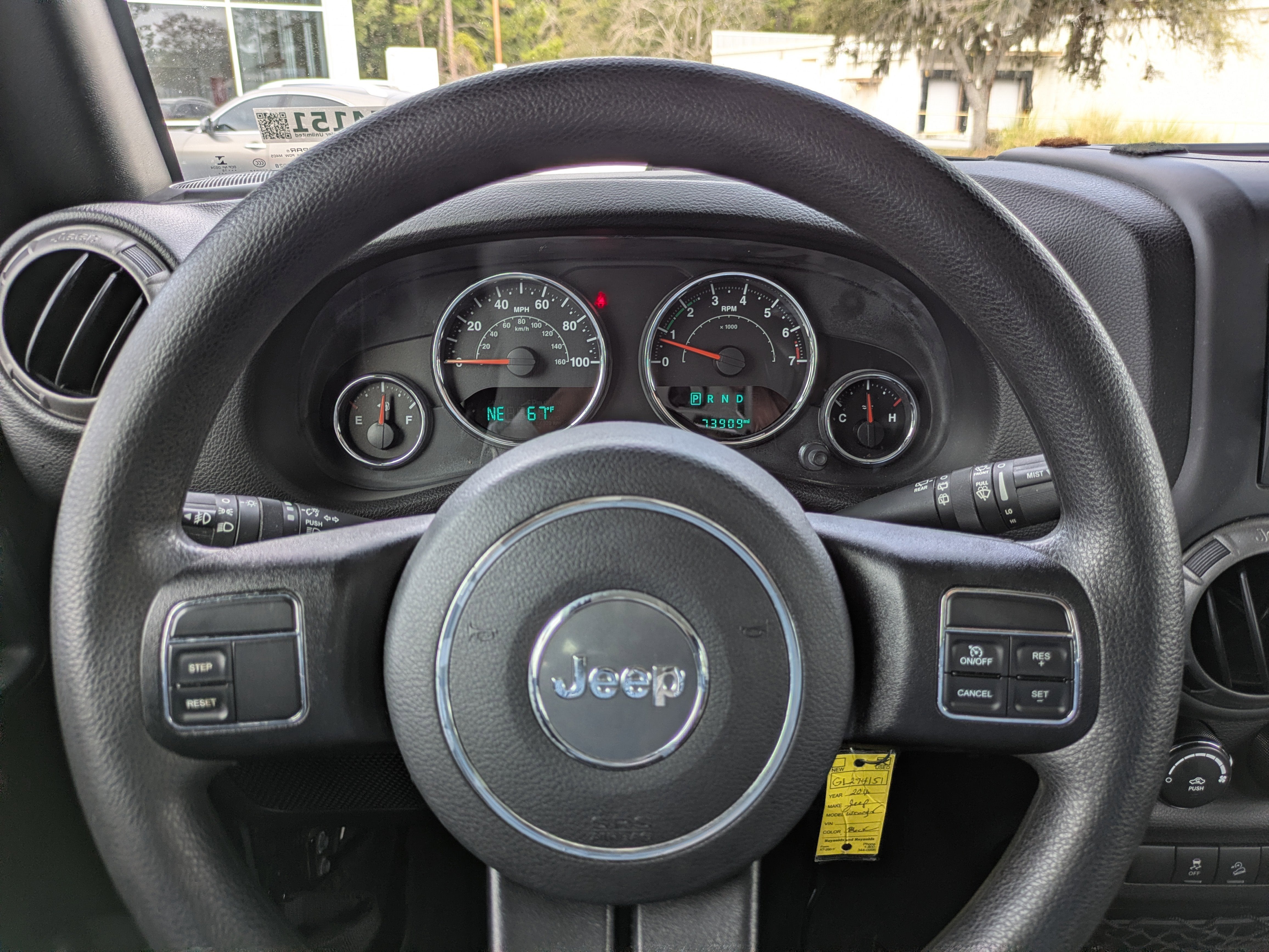 2016 Jeep Wrangler Unlimited Sport